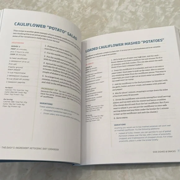 BOOK The Easy 5- Ingredient Ketogenic Diet Cookbook by Jen Fisch GREAT CONDITION - Picture 7 of 9